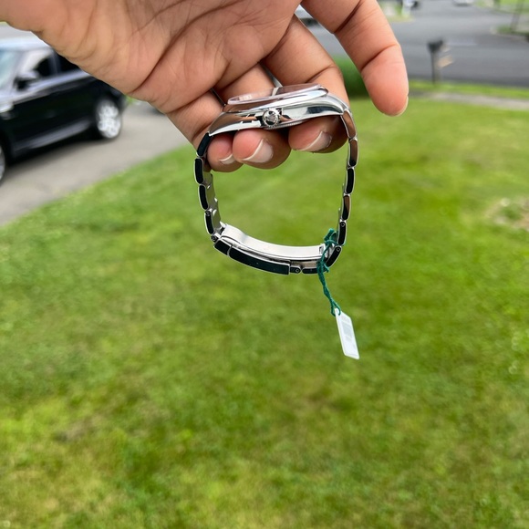 Rolex Oyster Perpetual 41 Bright Blue Dial, Steel, 124300 with card new watch - Picture 15 of 17